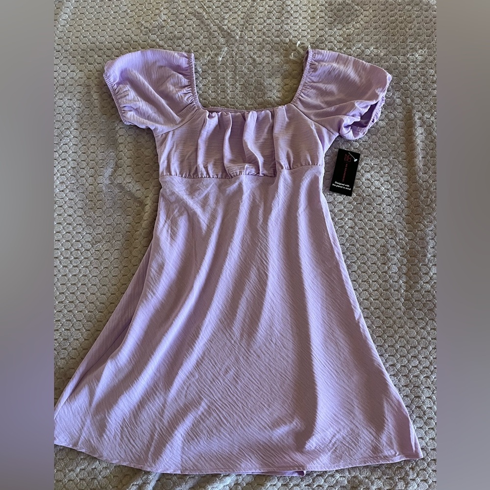 Lavender Mini Dress
